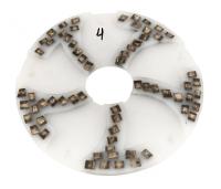 Полировочный шлифовальный круг Пластик СЕМЕРКА D250 №4 Полировочный шлифовальный круг Пластик СЕМЕРКА D250 №4