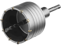 Коронка по бетону SDS Plus 80мм в сборе с державкой Коронка по бетону SDS Plus 80мм в сборе с державкой