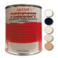 Мраморная шпатлевка Akemi Poly-soft 1.65 кг., пальерино-тёмная, кремообразная10152 Мраморная шпатлевка Akemi Poly-soft 1.65 кг., пальерино-тёмная, кремообразная10152